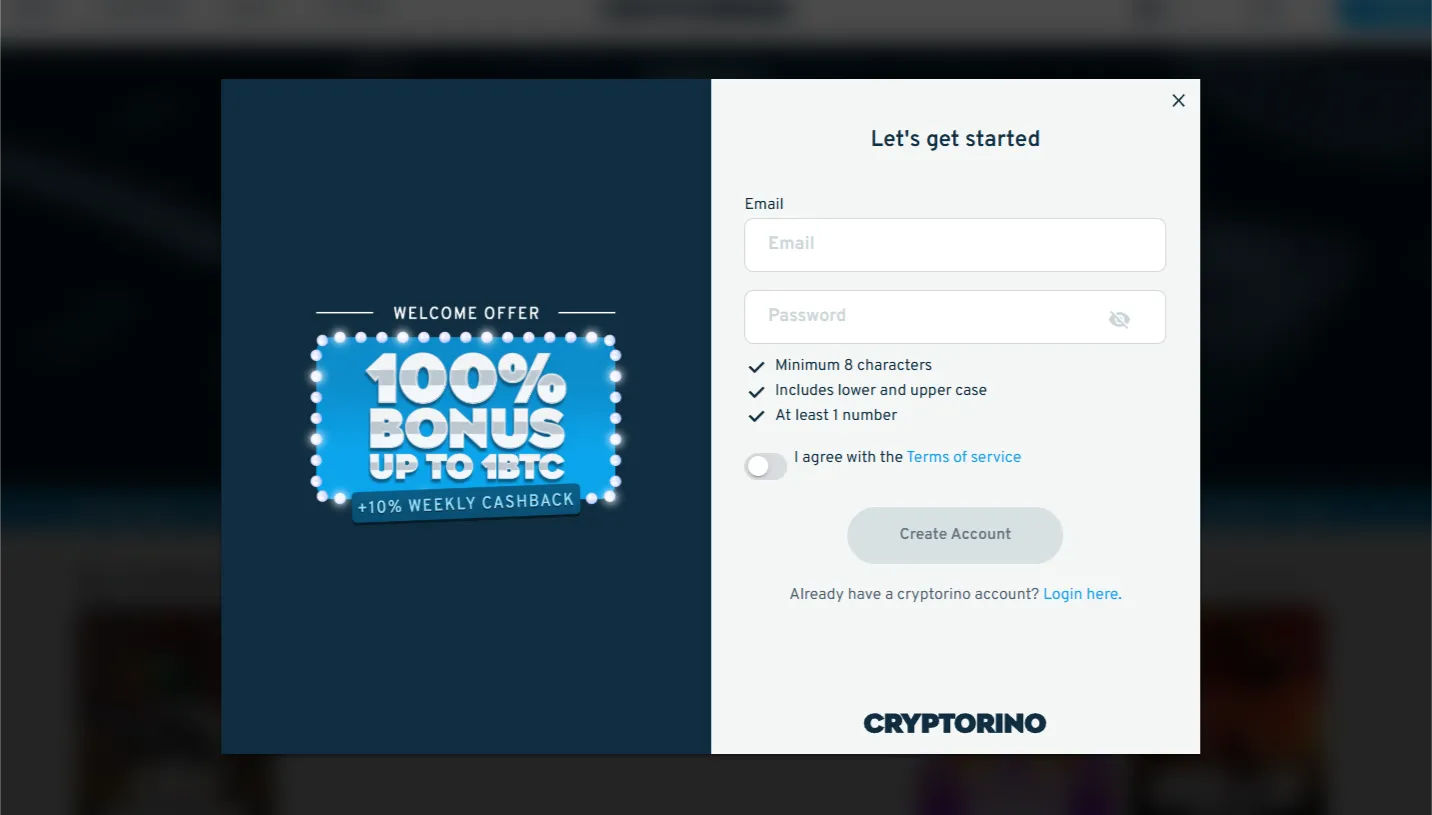 Quick start: how to begin playing at no KYC crypto casinos