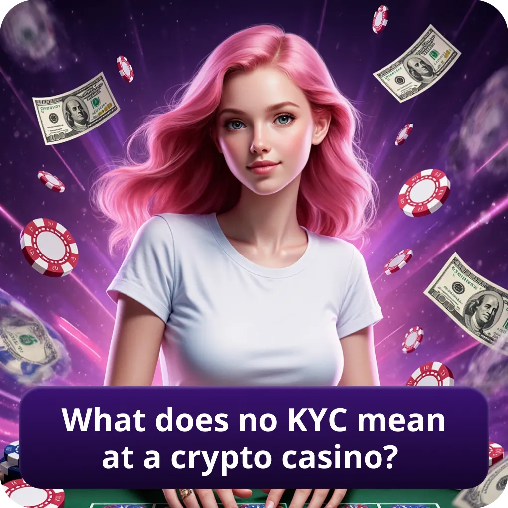 What does no KYC mean at a crypto casino?